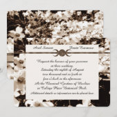 Sentimental Dogwood Triple Moon Handfasting Card Kaart (Voorkant / Achterkant)