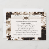 Sentimental Dogwood Triple Moon Handfasting Card Kaart (Voorkant)