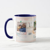 Sentimental Grandpa Family Memories Photo Collage Mok (Links)