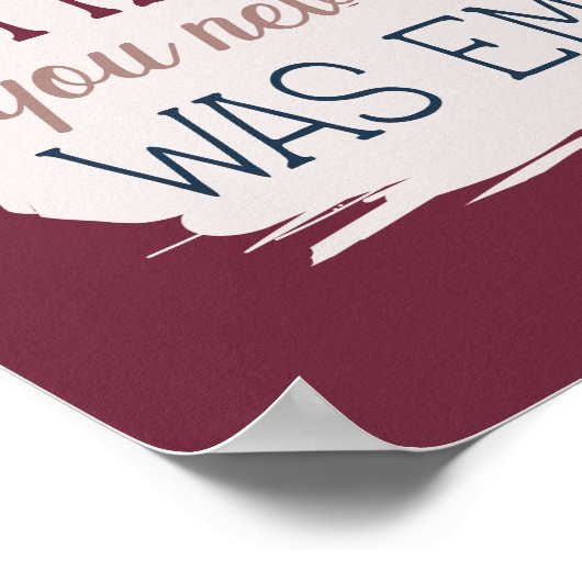 Sentimental Grandparent's Day Quote Keepomwille Gi Poster (Hoek)