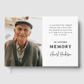 Sentimental Keepsake Funeral Photo  Gastenboek (Voorkant)