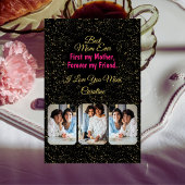 Sentimental Keepsake Modern Photo Moederdag Kaart