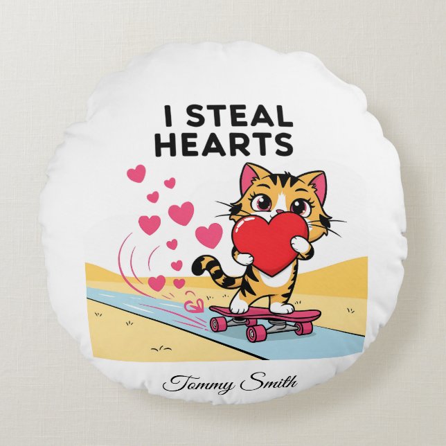 Sentimental Modern Valentijn Kussens voor huisdier (Voorkant)