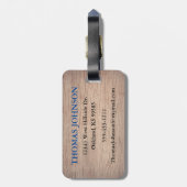 Sentimental Vaders Verjaardagscadeau Bagagelabel (Achterkant verticaal)