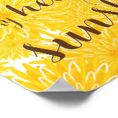 sentimentale lachen vult mijn hartkwalen poster (Hoek)