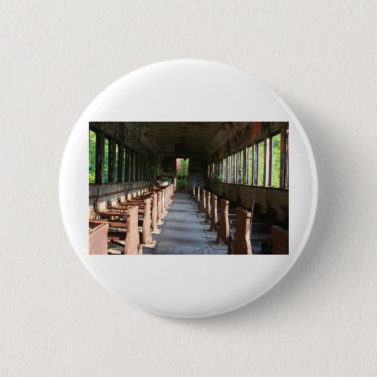 Sentimentale reis ronde button 5,7 cm (Voorkant)