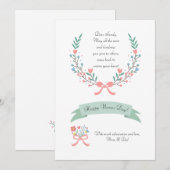 Sentimentale zurgen Dag Flat Wenskaart Feestdagenkaart (Voorkant / Achterkant)