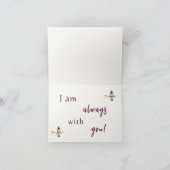 Sentimenteel ben ik altijd bij je, Red Cardinal Kaart (Binnen)