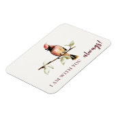 Sentimenteel ben ik altijd bij je, Red Cardinal Magneet (Linkerzijde)