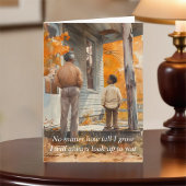 Sentimenteel en oprecht voor Vaderdag Kaart