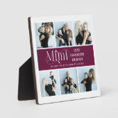 Sentimentele fotocollage Mimi aandenken Fotoplaat (Voorkant)