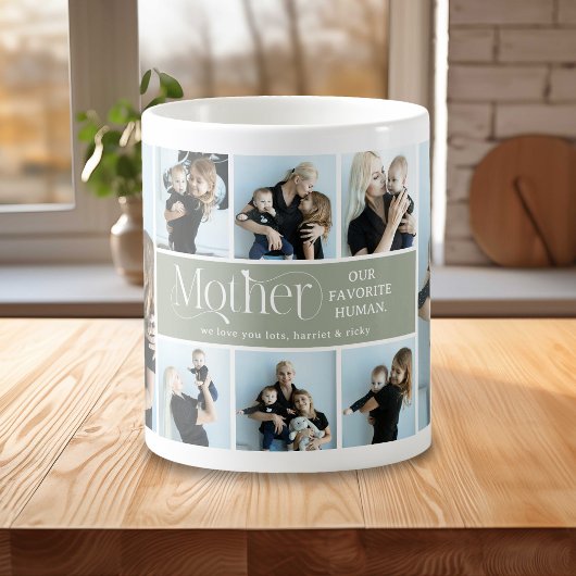 Sentimentele Fotocollage Moeder Aandenken Koffiemok