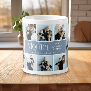 Sentimentele Fotocollage Moeder Aandenken Koffiemok