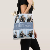 SENTIMENTELE FOTOCOLLAGE MOEDER Aandenken Tote Bag (Dichtbij)