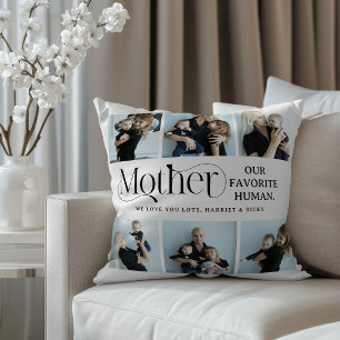 Sentimentele Fotocollage Moeder Cadeau  Kussen