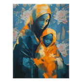 Sentimentele Moederschap Wall Art op Glossy Poster (Voorkant)