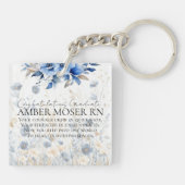 Sentimentele verpleegkundige afstudeertribute sleutelhanger (Achterkant)
