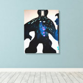 Sentinaal portaal canvas afdruk (Insitu (Houten vloer))