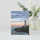 Sentinal bij zonsondergang, met diepste sympathie. briefkaart (Staand voorkant)