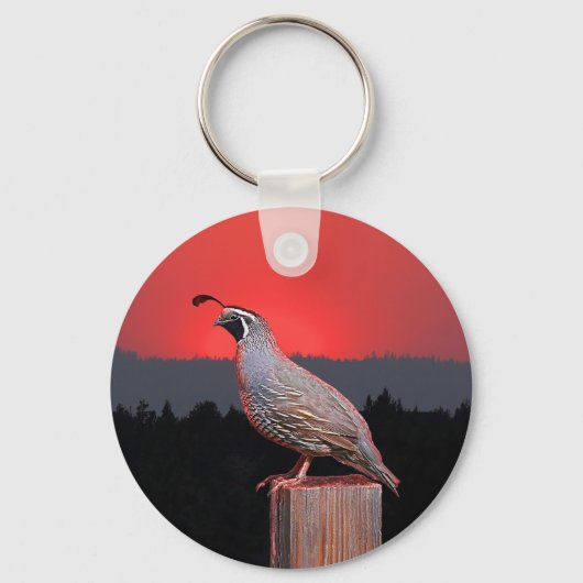 SENTINEL IN SUNSET SLEUTELHANGER (Voorkant)