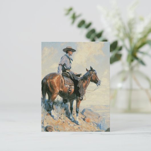 Sentinel of the Plains Briefkaart (Staand voorkant)