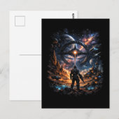 Sentinel of the Star Gate Briefkaart (Voorkant / Achterkant)