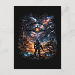 Sentinel of the Star Gate Briefkaart