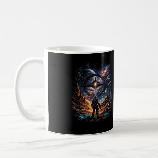 Sentinel of the Star Gate Koffiemok (Links)