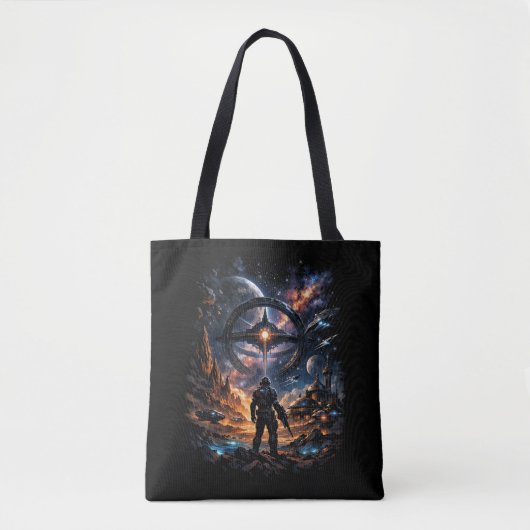Sentinel of the Star Gate Tote Bag (Voorkant)