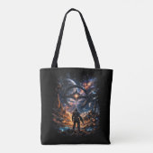 Sentinel of the Star Gate Tote Bag (Achterkant)