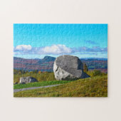 Sentinel Rock, Lake Willoughby, Vermont Legpuzzel (Horizontaal)