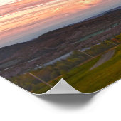 Sentinel Rock Sunset, Vermont Poster (Hoek)