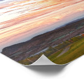 Sentinel Rock Sunset, Vermont Poster (Hoek)