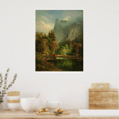 Sentinel Rock, Yosemite, Californië (0797A) Poster (Keuken)