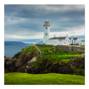 Sentinel van de Atlantische Oceaan – Fanad Head Perfect Poster