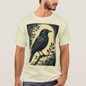 Sentinel van Eenzaamheid De Raaf T-shirt (Voorkant)