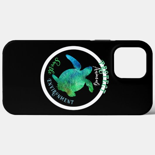 Sentinel van het zeeleven Case-Mate iPhone case (Achterkant (horizontaal))