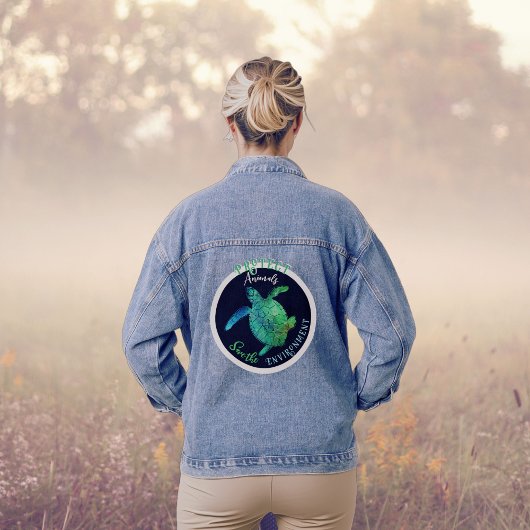 Sentinel van het zeeleven denim jacket