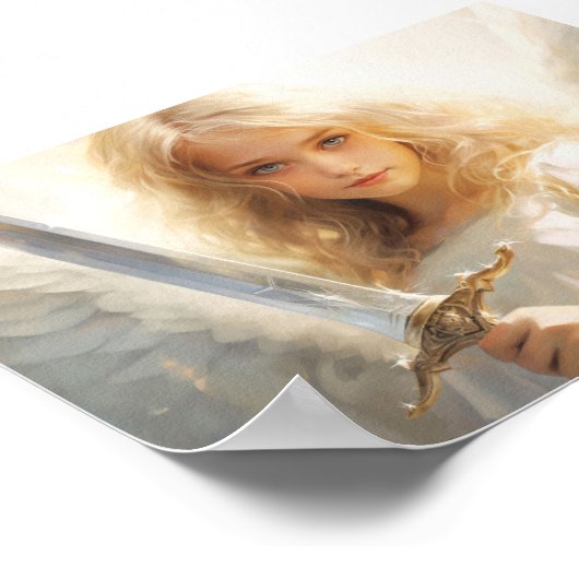 Sentinel van licht poster (Hoek)