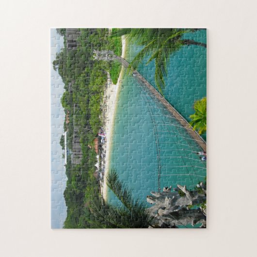 Sentosa Beach Singapore. Legpuzzel (Verticaal)