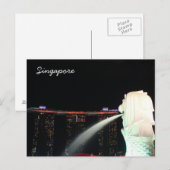 Sentosa Marina Bay Singapore Briefkaart (Voorkant / Achterkant)