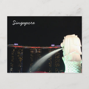 Sentosa Marina Bay Singapore Briefkaart