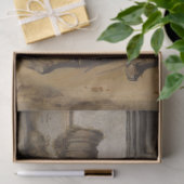 Sentry bewaakt een poort met zijn hond tissuepapier (Geschenk)