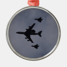 Sentry Geëscorteerd Door Typhoons Metalen Ornament