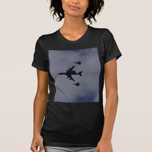 Sentry Geëscorteerd Door Typhoons T-shirt (Voorkant)