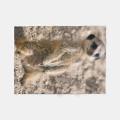Sentry-in-training fleece Blanket Deken (Voorkant (Horizontaal))