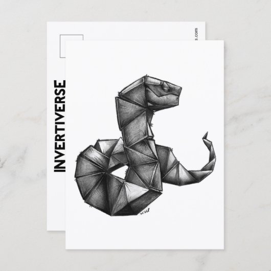 SentrySnake - Briefkaart (Voorkant / Achterkant)