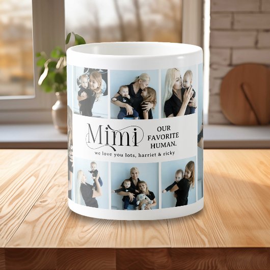 Sentsationele Fotocollage Mimi Aandenken Koffiemok