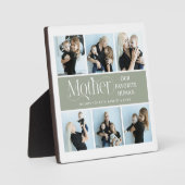 Sentsationele Fotocollage Moeder Cadeau Fotoplaat (Voorkant)