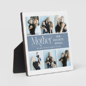 Sentsationele Fotocollage Moeder Cadeau Fotoplaat (Voorkant)